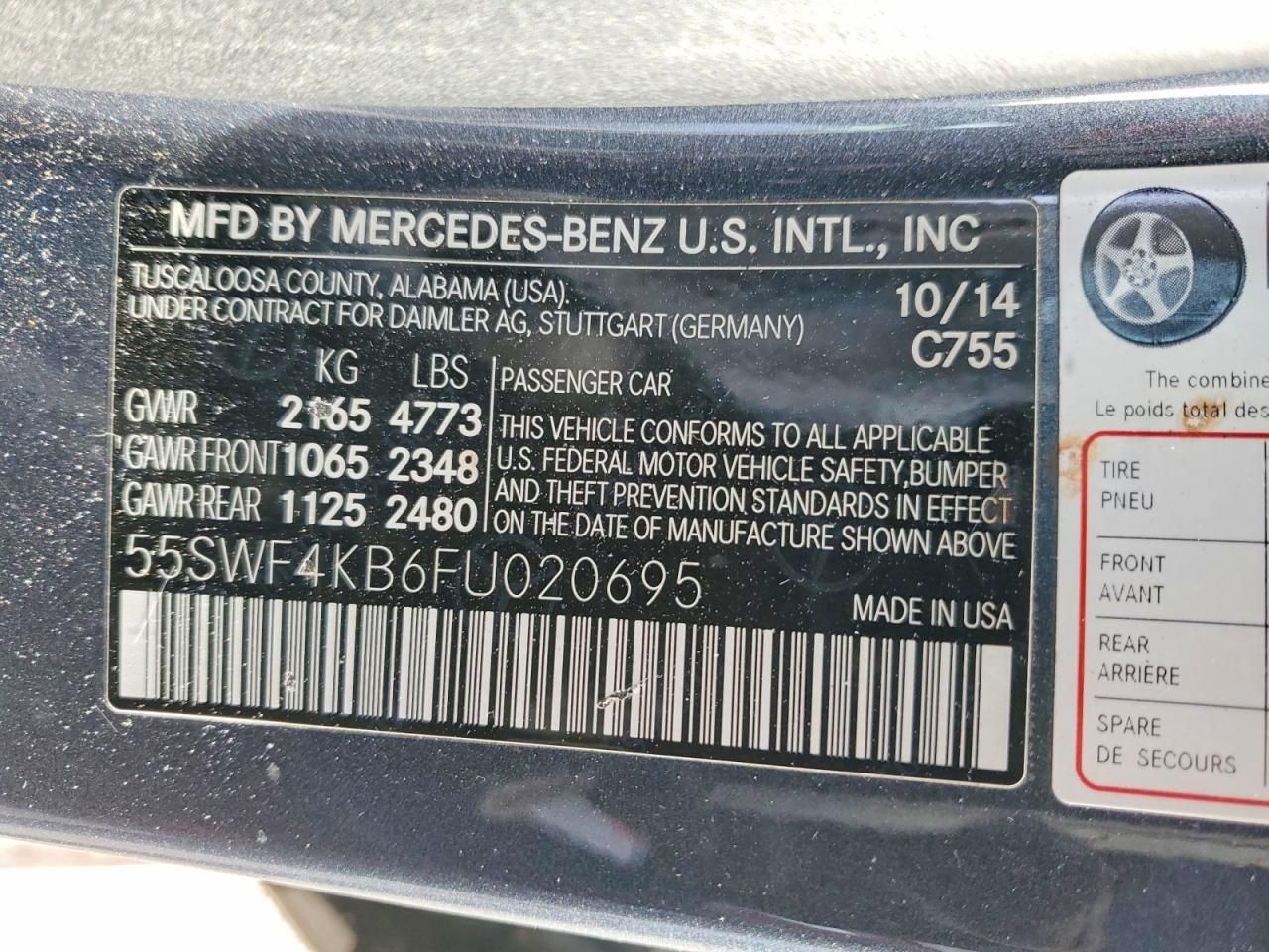 2015 Mercedes-Benz C 300 4matic