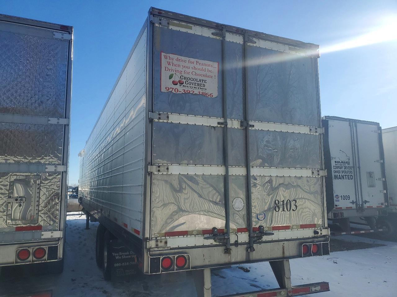 2008 Utility Refrigerated Van Trailer