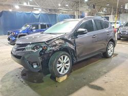 Salvage cars for sale from Copart Woodhaven, MI: 2015 Toyota Rav4 Limited