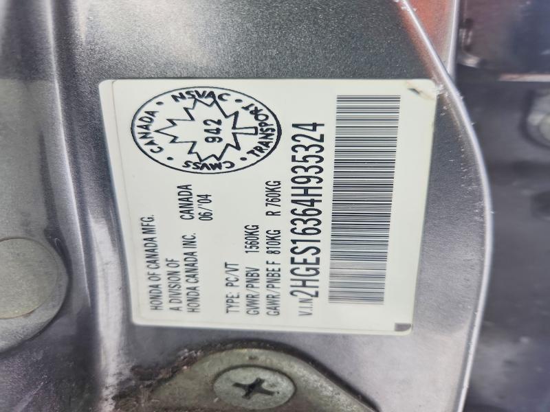 2004 Honda Civic dx vp