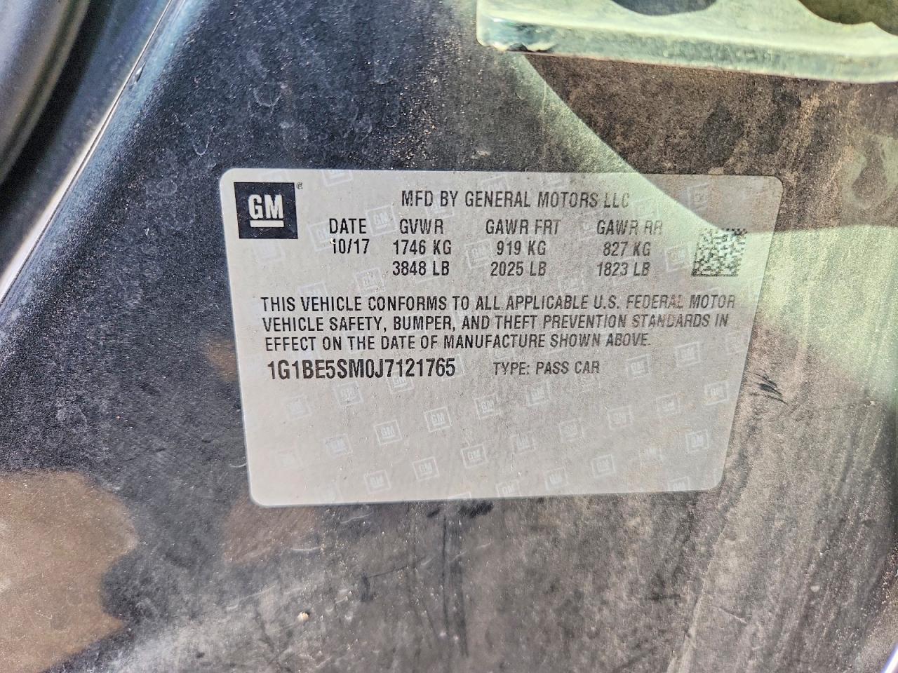 2018 Chevrolet Cruze lt