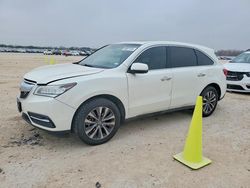 Acura mdx salvage cars for sale: 2015 Acura Mdx Technology