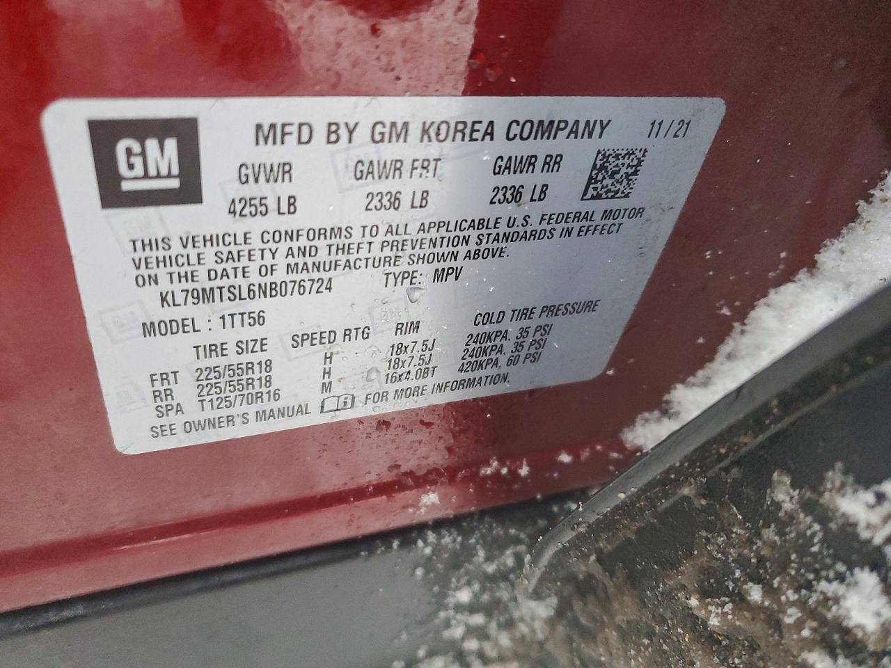 2022 Chevrolet Trailblazer rs