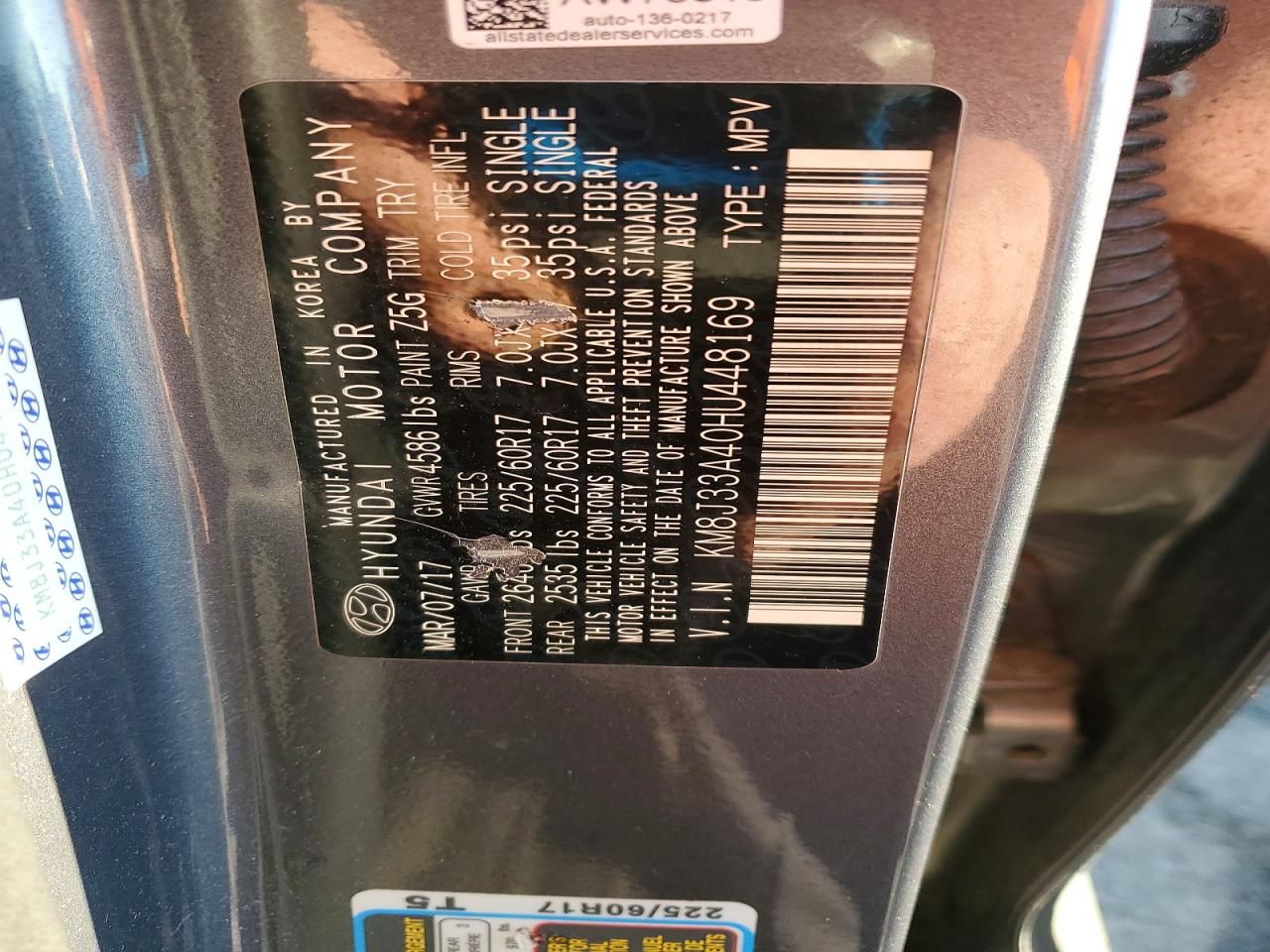 2017 Hyundai Tucson Limited