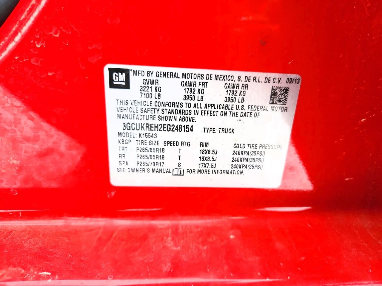 2014 Chevrolet Silverado K1500 lt