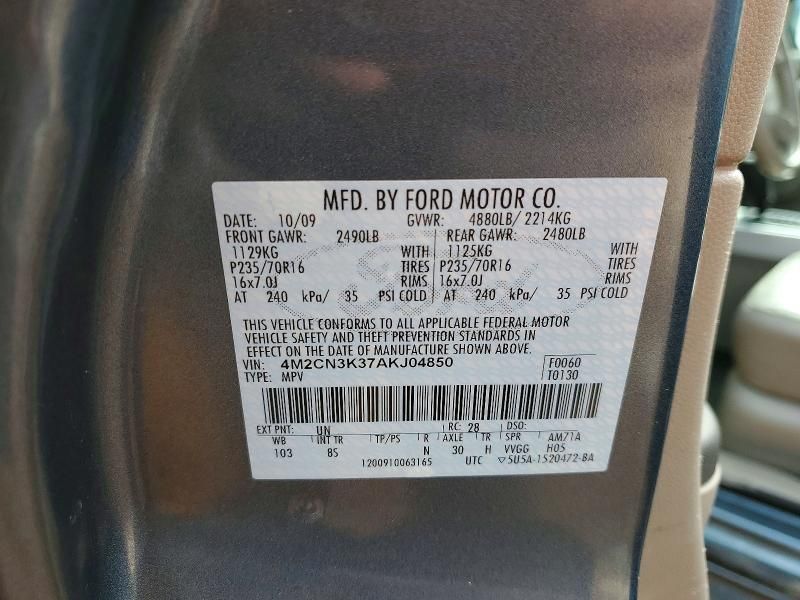 2010 Mercury Mariner Hybrid