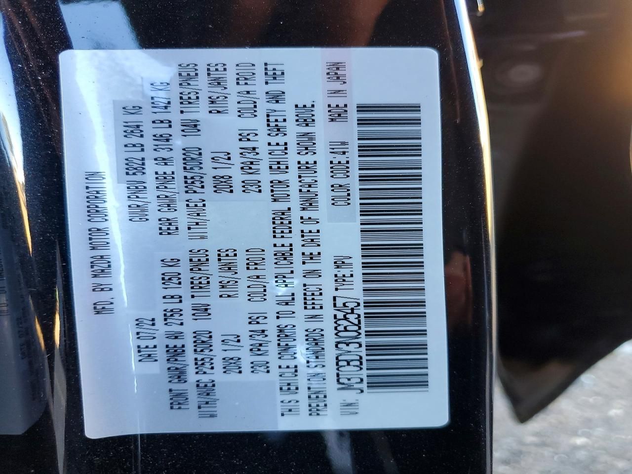 2022 Mazda Cx-9 Grand Touring