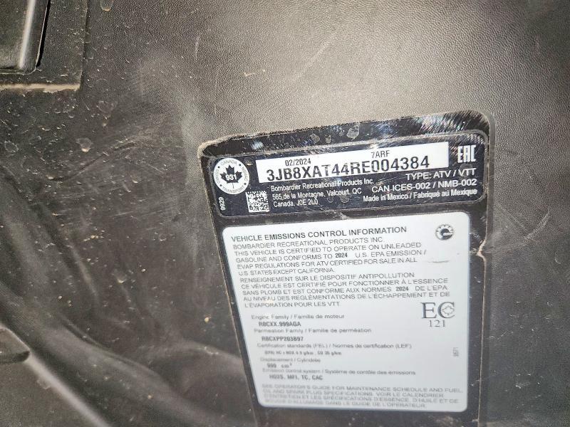 2024 Can Am Maverick R Utility Vehicle