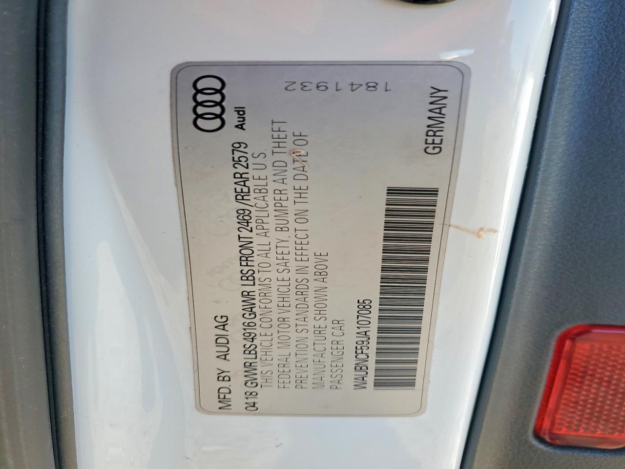 2018 Audi A5 Premium Plus
