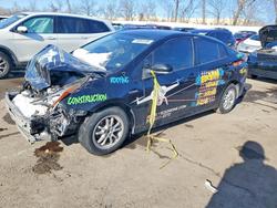Salvage cars for sale from Copart Bridgeton, MO: 2016 Toyota Prius