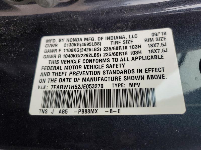 2018 Honda Cr-v