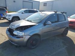 Chevrolet salvage cars for sale: 2006 Chevrolet Aveo Base