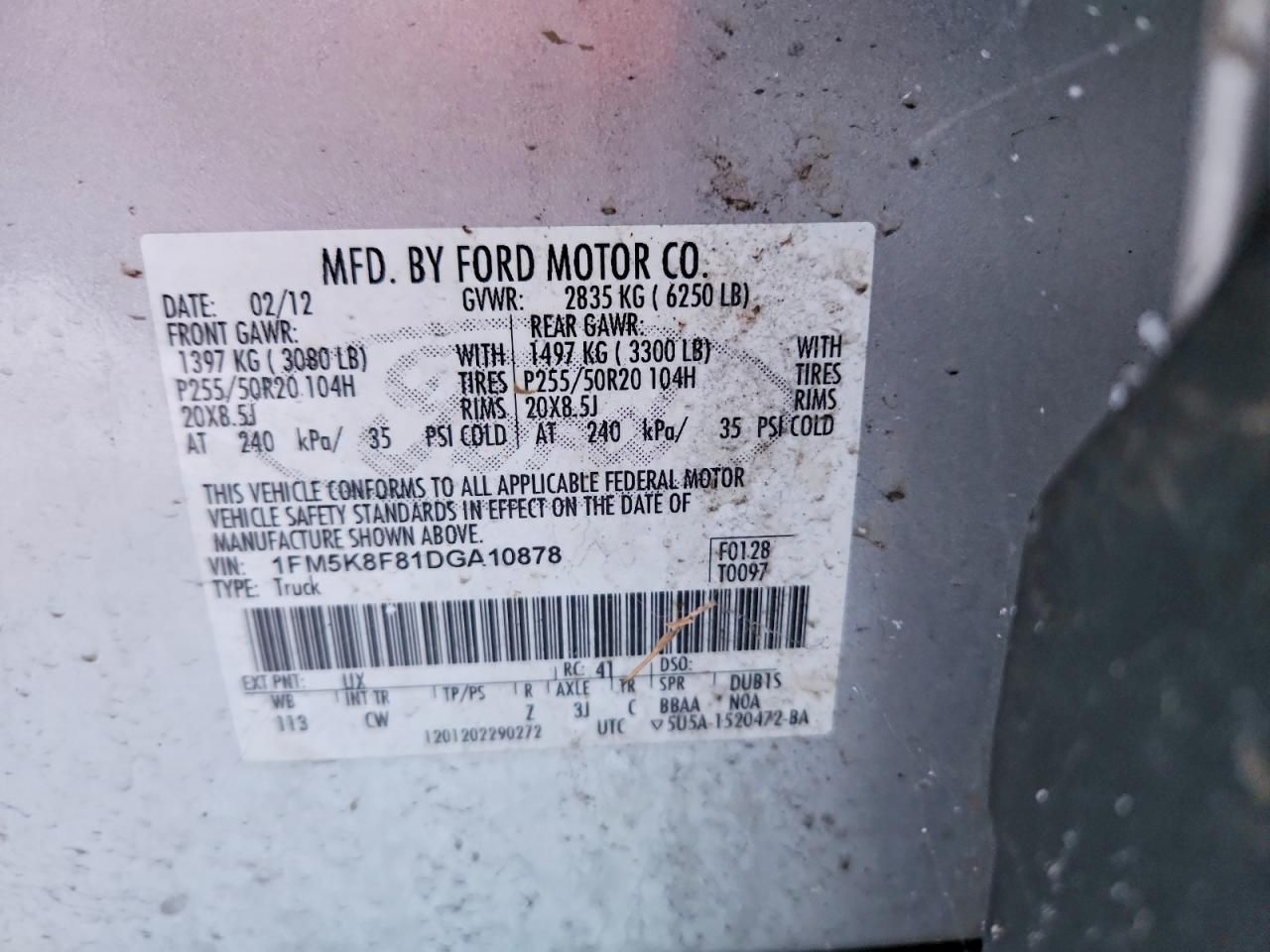 2013 Ford Explorer Limited