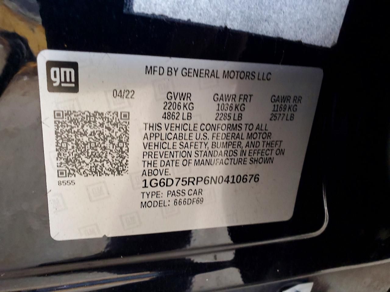 2022 Cadillac Ct4-v Blackwing