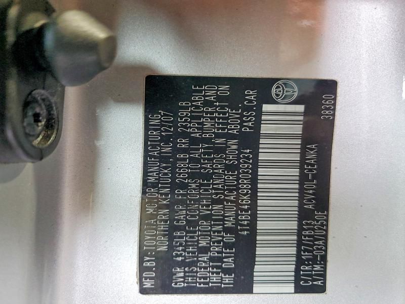 2008 Toyota Camry le