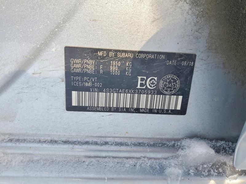 2019 Subaru Impreza Premium Plus