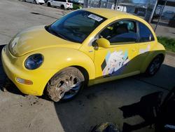 Salvage cars for sale from Copart Sacramento, CA: 2002 Volkswagen New Beetle gls