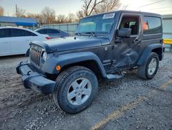 Jeep salvage cars for sale: 2017 Jeep Wrangler Sport