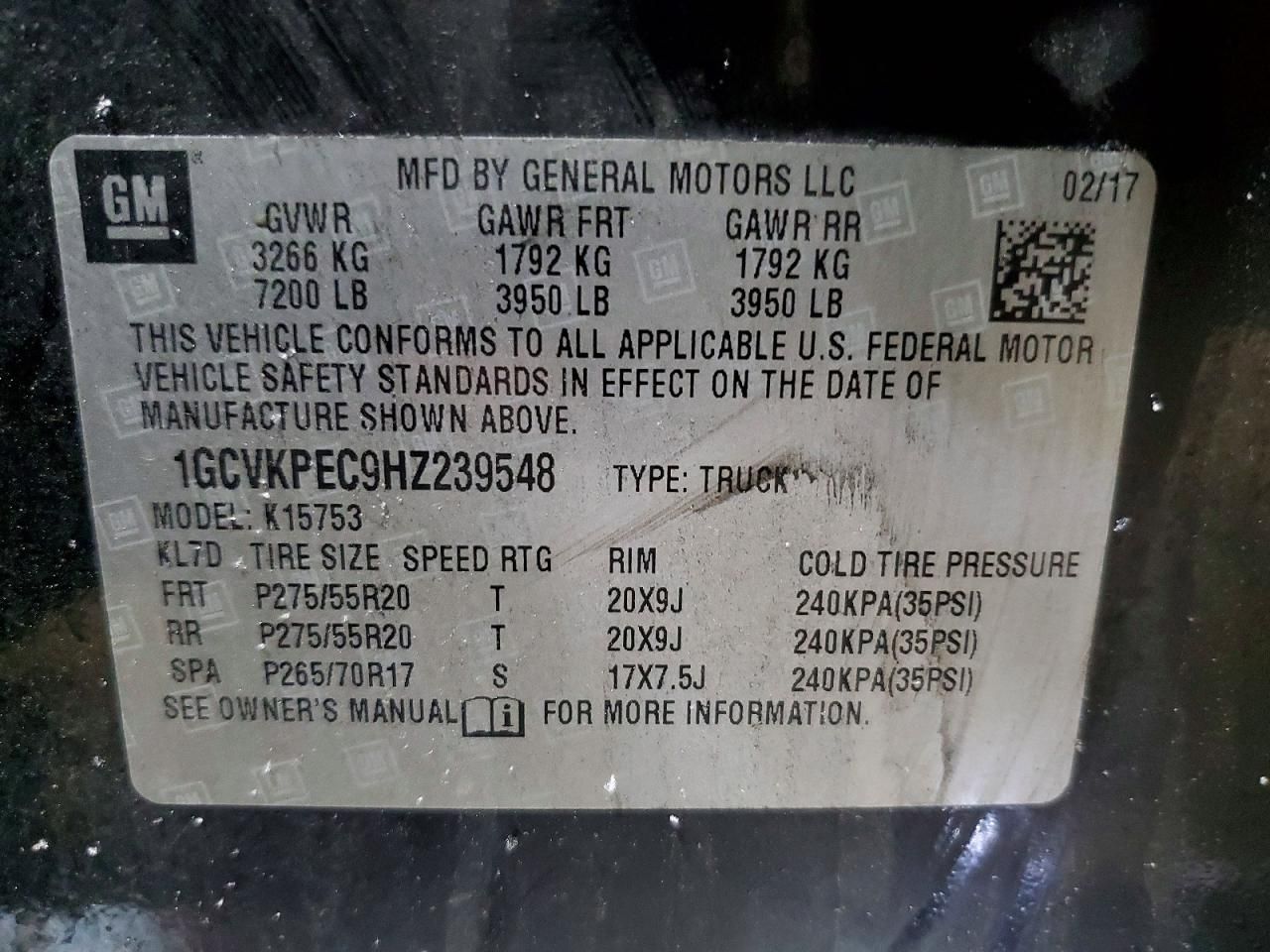 2017 Chevrolet Silverado K1500 Custom