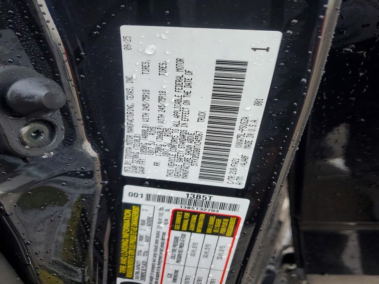 2026 Toyota Tundra SR