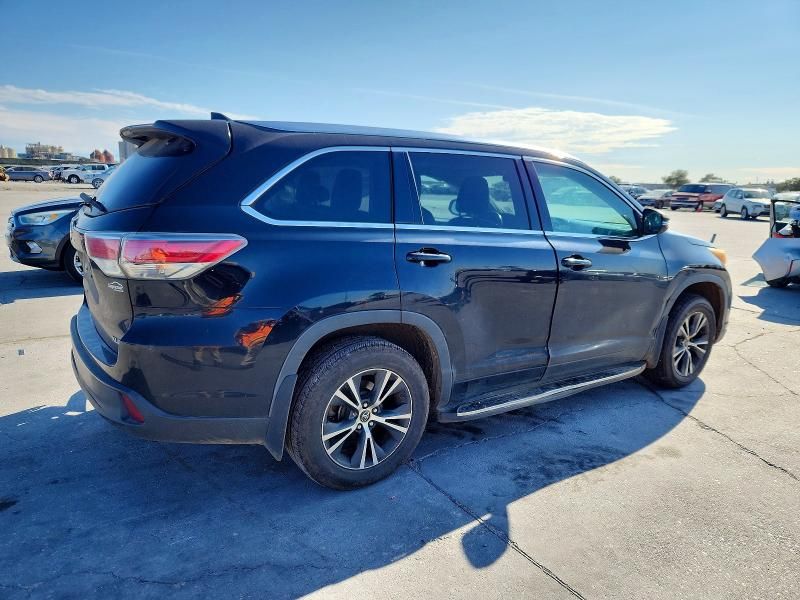 2016 Toyota Highlander xle
