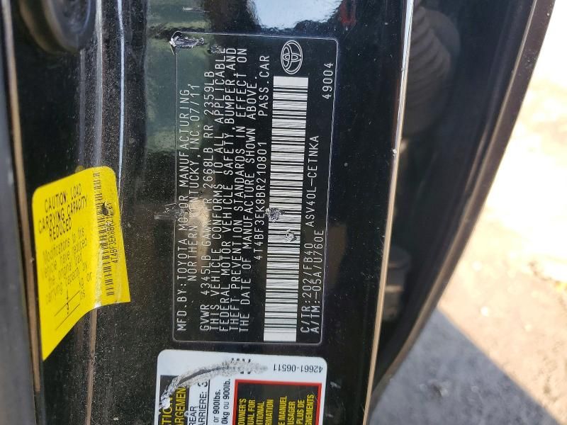 2011 Toyota Camry Base