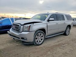 GMC salvage cars for sale: 2015 GMC Yukon xl K1500 slt