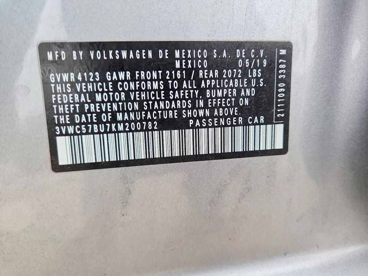 2019 Volkswagen Jetta s