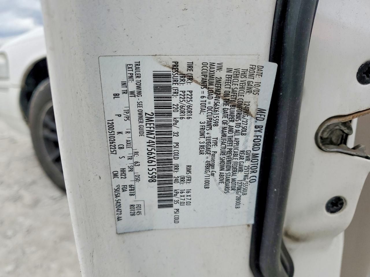 2006 Mercury Grand Marquis gs