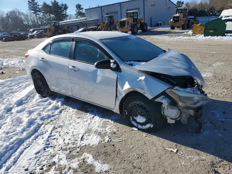 2016 Toyota Corolla l