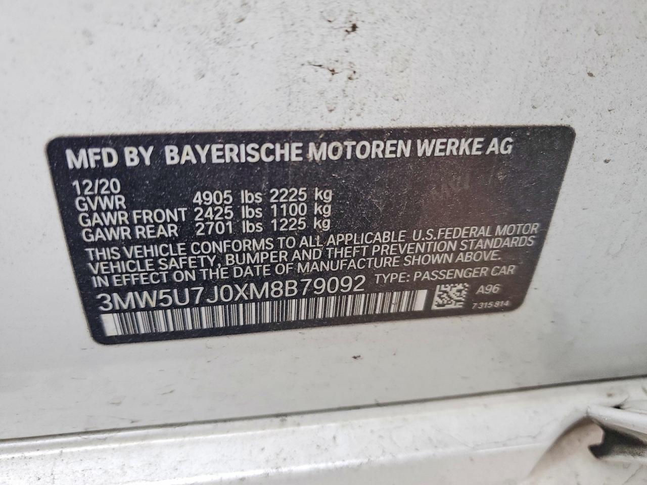 2021 BMW M340i