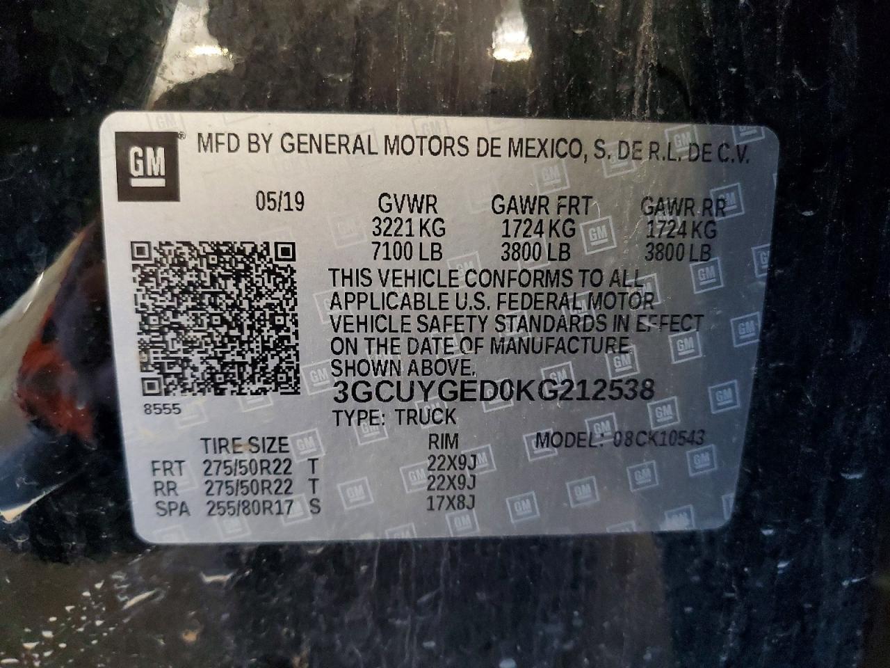 2019 Chevrolet 1500