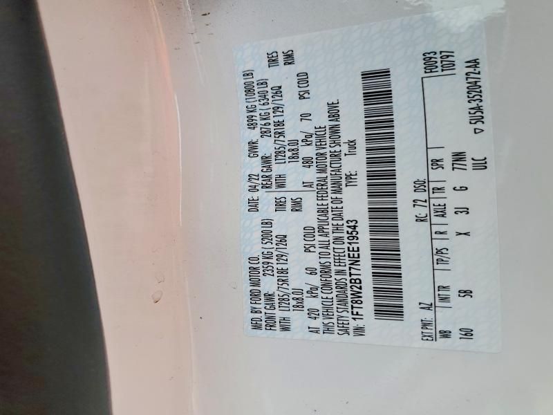 2022 Ford F250 Super Duty