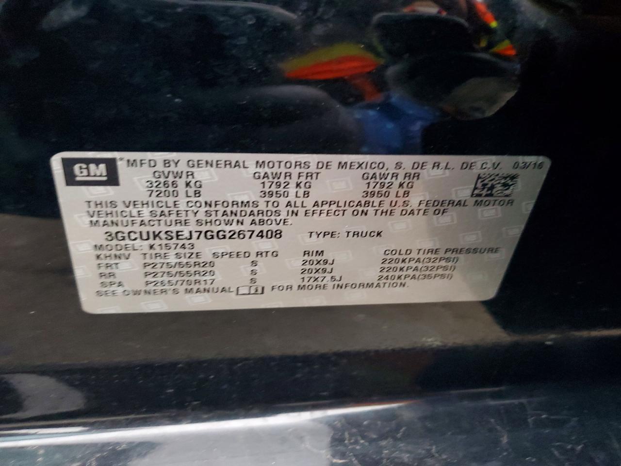 2016 Chevrolet Silverado K1500 LTZ