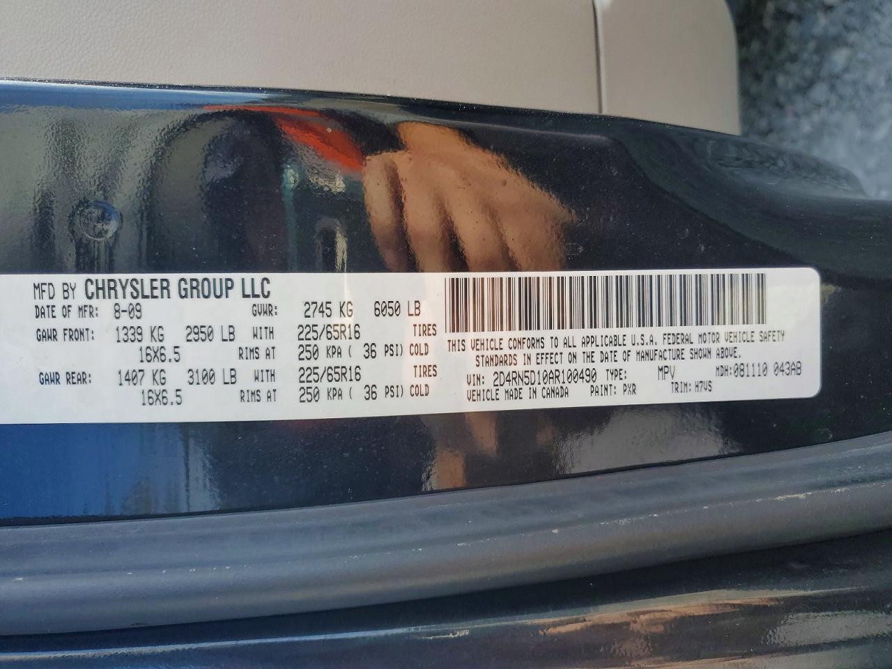 2010 Dodge Grand Caravan sxt
