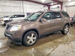 Salvage cars for sale from Copart Ham Lake, MN: 2011 GMC Acadia Slt-2