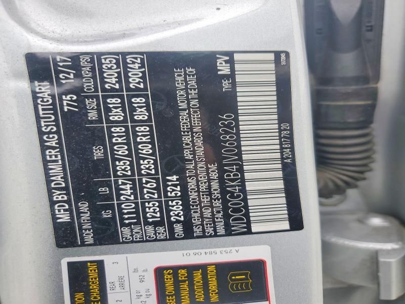 2018 Mercedes-Benz Glc 300 4matic