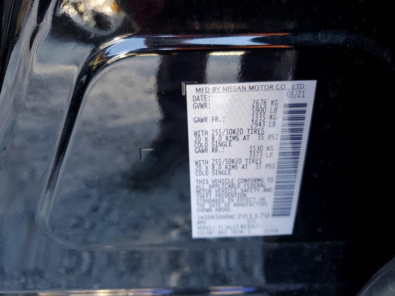 2022 Nissan Pathfinder Platinum