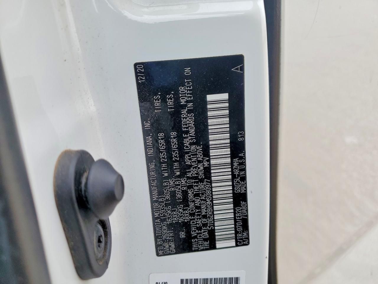 2021 Toyota Highlander xle