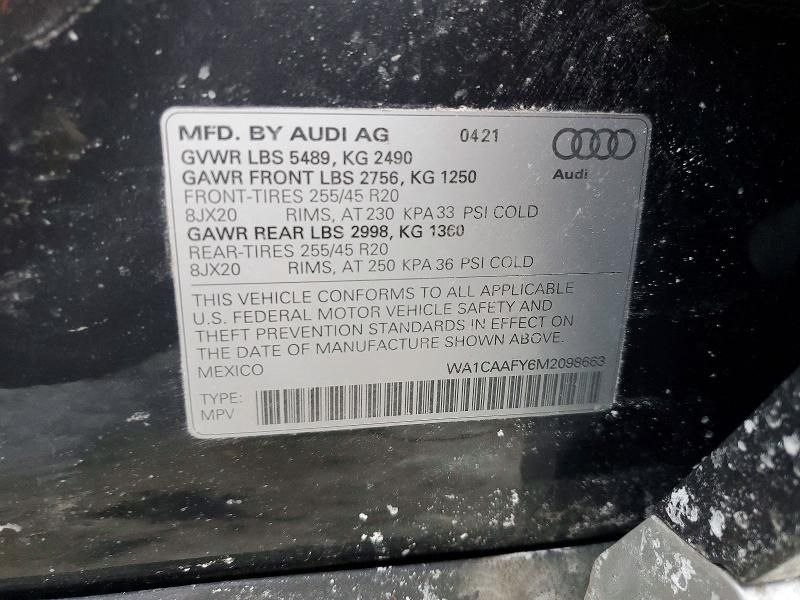 2021 Audi Q5 Prestige