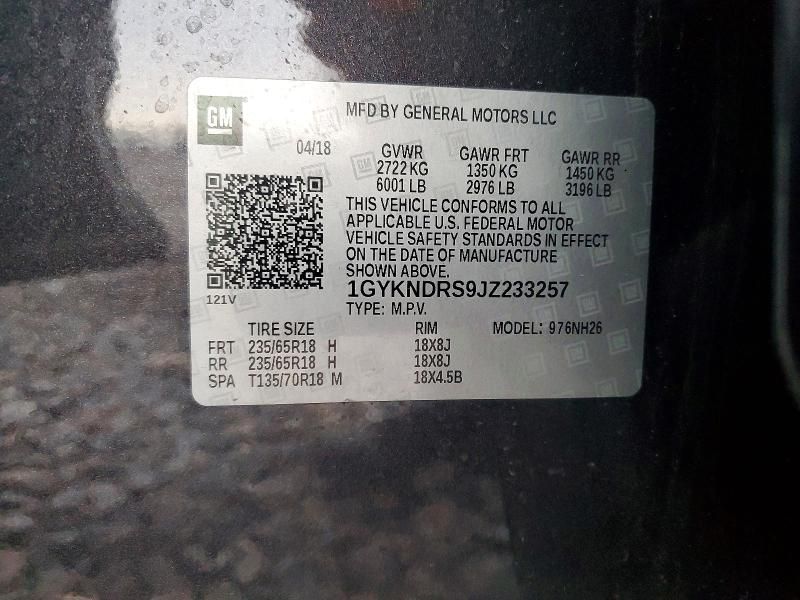 2018 Cadillac XT5 Luxury