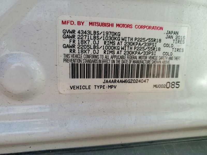 2016 Mitsubishi Outlander Sport sel