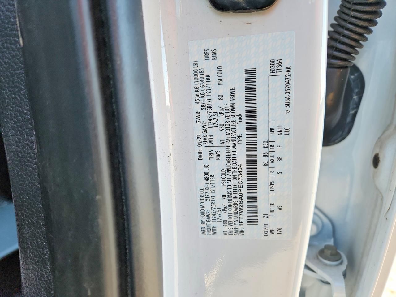 2023 Ford F250 Super Duty Utility / Service Truck