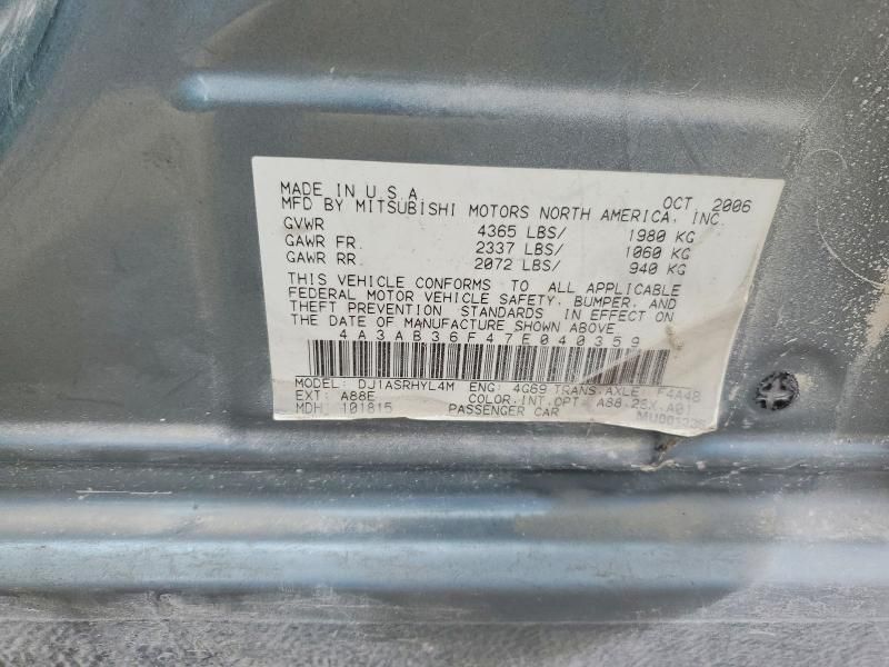 2007 Mitsubishi Galant es