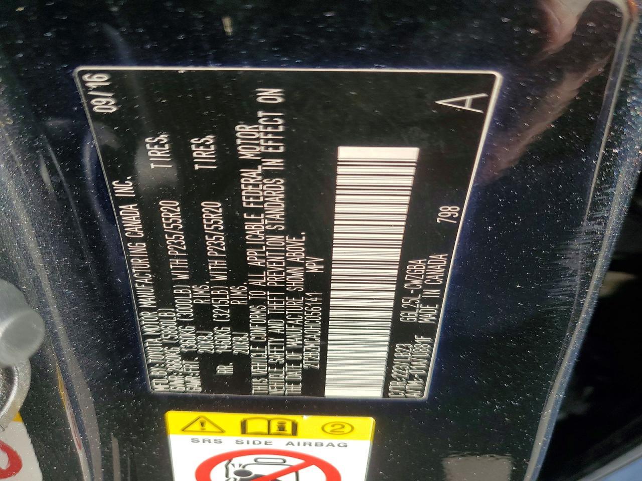 2017 Lexus Rx 350 Base