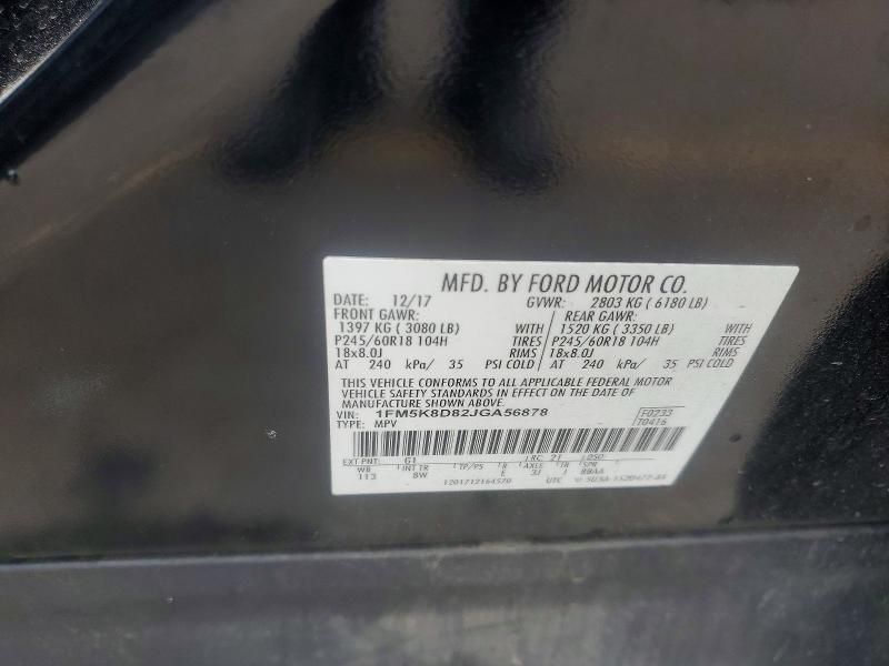 2018 Ford Explorer xlt