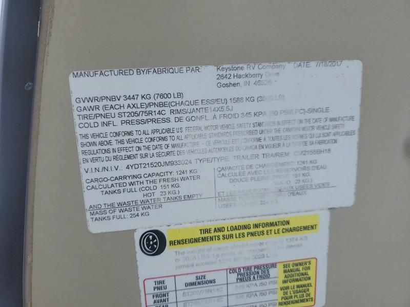 2018 Coleman Trailer