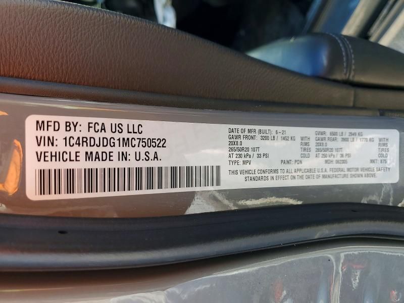 2021 Dodge Durango gt