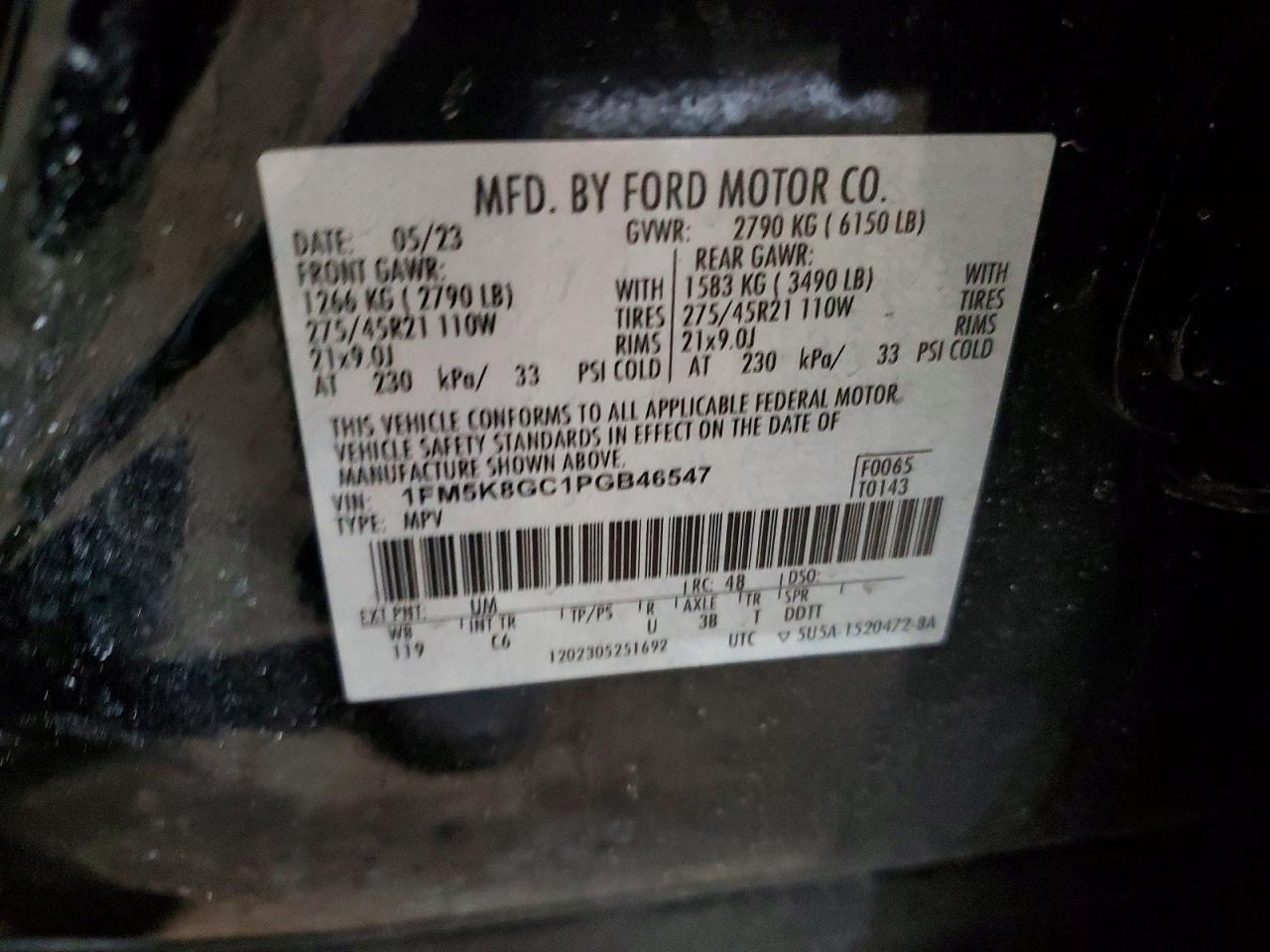 2023 Ford Explorer st