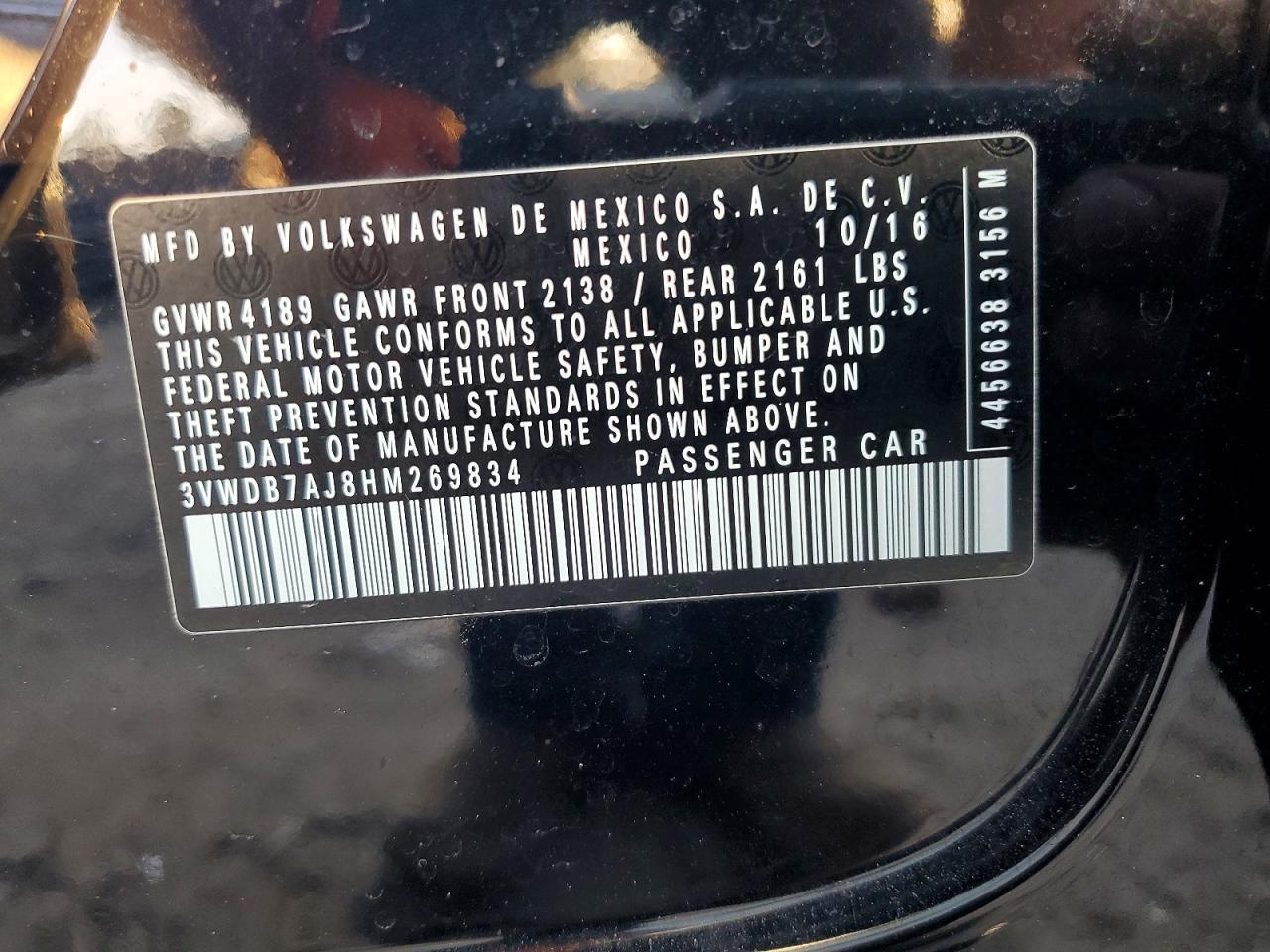 2017 Volkswagen Jetta se